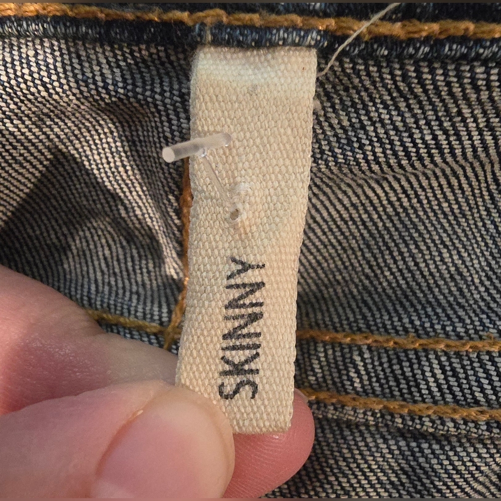 Rag & Bone Distressed Skinny Jeans Size 27 - Picture 7 of 8